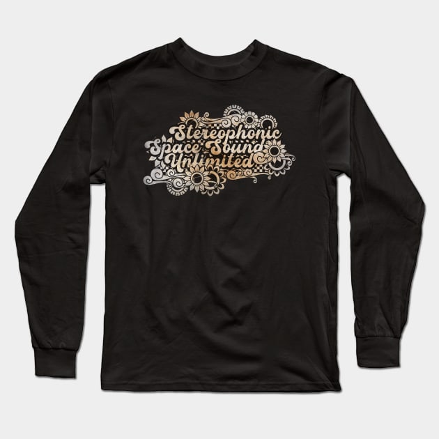 Stereophonic Space Sound Unlimited Long Sleeve T-Shirt by BELLASOUND